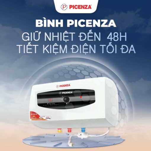 Binh nong lanh PICENZA N30EZ 30L ngang
