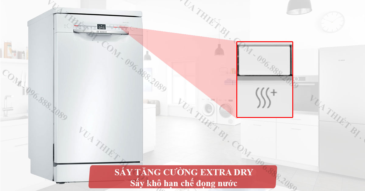 Máy rửa bát BOSCH SMS2HKW57E serie 2 độc lập 7 Sấy-tăng-cường-extra-dry-máy-rửa-bát-Bosch-SMS2HKW57E