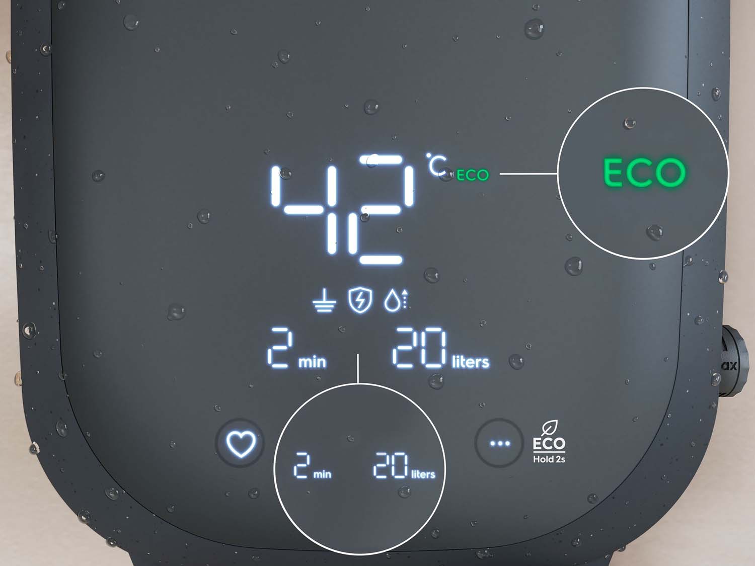 Máy nước nóng trực tiếp ELECTROLUX EWE451SB-G6 UltimateHome 900 5 Tiet kiem nuoc va nang luong
