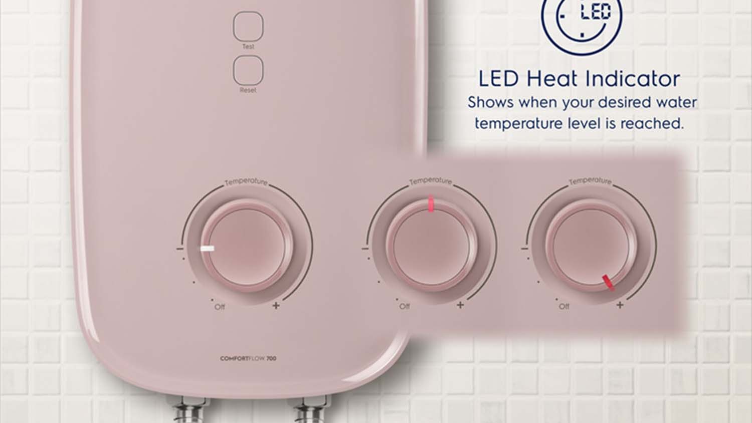 Máy nước nóng trực tiếp ELECTROLUX EWE451LB-DPX2 ComfortFlow 700 4 Tinh tien nghi May nuoc nong truc tiep ELECTROLUX EWE451LB DPX2 ComfortFlow 700 4