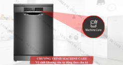 Ve sinh may machine care may rua bat Bosch SMS6ECC51E
