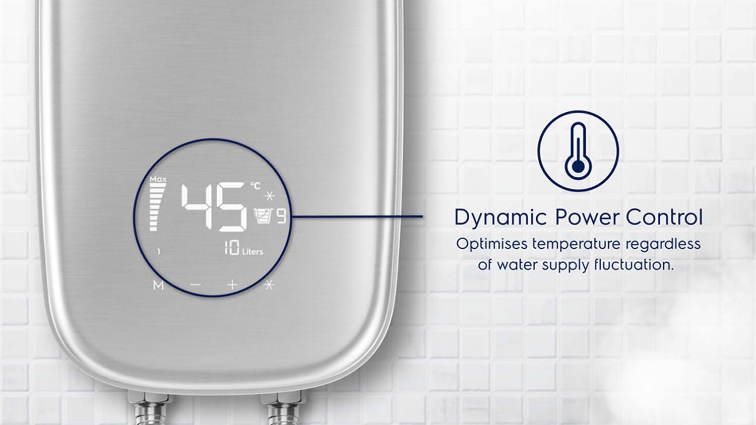 Máy nước nóng trực tiếp ELECTROLUX EWE451MB-DST2 ComfortFlow 800 2 ao toan nhiet do mong muon May nuoc nong truc tiep ELECTROLUX EWE451MB DST2 ComfortFlow 800 5