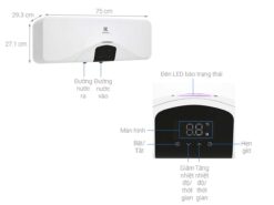 thong so ky thuat Binh nong lanh ELECTROLUX EWS202DX DWE 20L ngang