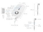 Máy nước nóng trực tiếp ELECTROLUX EWE451KB-DWG2 ComfortFlow 500 - Ảnh 3