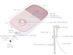 Máy nước nóng trực tiếp ELECTROLUX EWE451LB-DPX2 ComfortFlow 700 - Ảnh 3