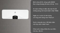 tinh nang Binh nong lanh ELECTROLUX EWS202DX DWM 20L ngang 1