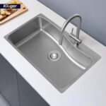 Chậu rửa bát inox KLUGER KF8131FS dòng K300 1 hố - Ảnh 5