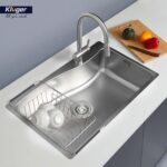 Chậu rửa bát inox KLUGER KF8131FS dòng K300 1 hố - Ảnh 8