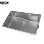 Chậu rửa bát inox KLUGER KF8131FS dòng K300 1 hố - Ảnh 10