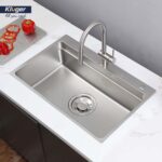 Chậu rửa bát inox KLUGER KF7850FS Basic dòng MOD 1 hố - Ảnh 6