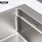 Chậu rửa bát inox KLUGER KF7850FS Basic dòng MOD 1 hố - Ảnh 7