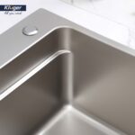 Chậu rửa bát inox KLUGER KF7850FS Basic dòng MOD 1 hố - Ảnh 8