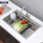 Chậu rửa bát inox KLUGER KF7850FS Plus dòng MOD 1 hố - Ảnh 5