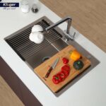 Chậu rửa bát inox KLUGER KF8121B dòng K200 1 hố - Ảnh 4