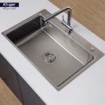 Chậu rửa bát inox KLUGER KF8121B dòng K200 1 hố - Ảnh 8