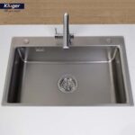 Chậu rửa bát inox KLUGER KF8121B dòng K200 1 hố - Ảnh 9