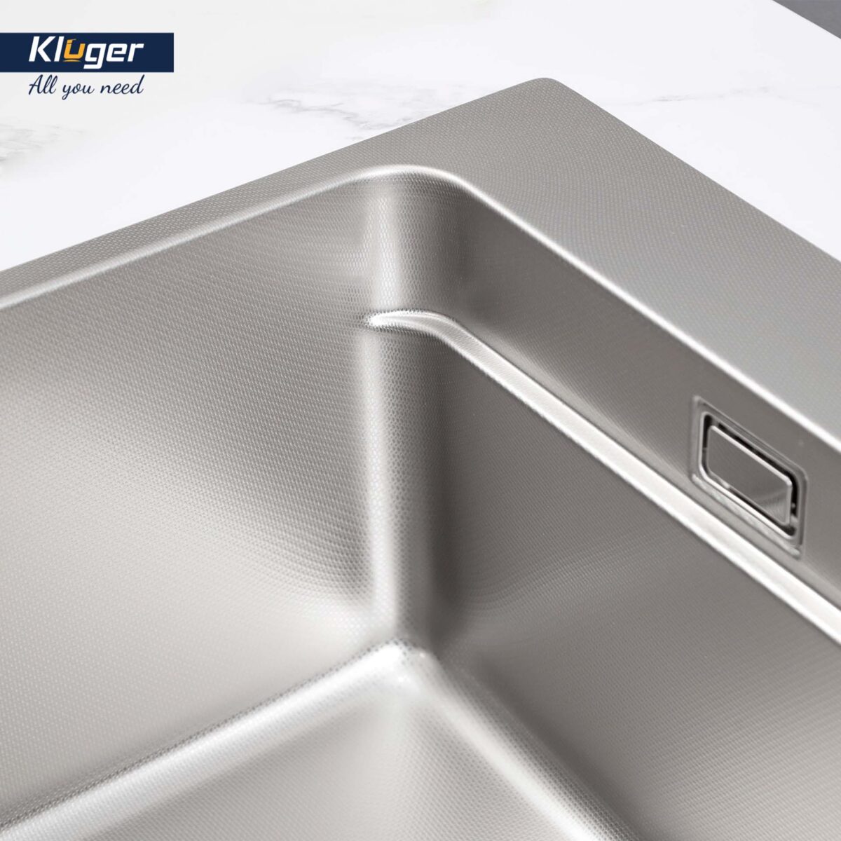 Chậu rửa bát inox KLUGER KF8850FS Basic dòng MOD 1 hố - Ảnh 5