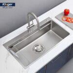 Chậu rửa bát inox KLUGER KF8850FS Basic dòng MOD 1 hố - Ảnh 6