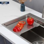 Chậu rửa bát inox KLUGER KF8850FS Plus dòng MOD 1 hố - Ảnh 4