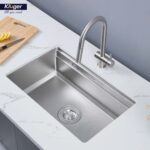 Chậu rửa bát inox KLUGER KG7044FS Basic dòng K600 1 hố - Ảnh 3