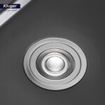 Chậu rửa bát inox KLUGER KG7644FB Plus dòng K600 1 hố - Ảnh 13