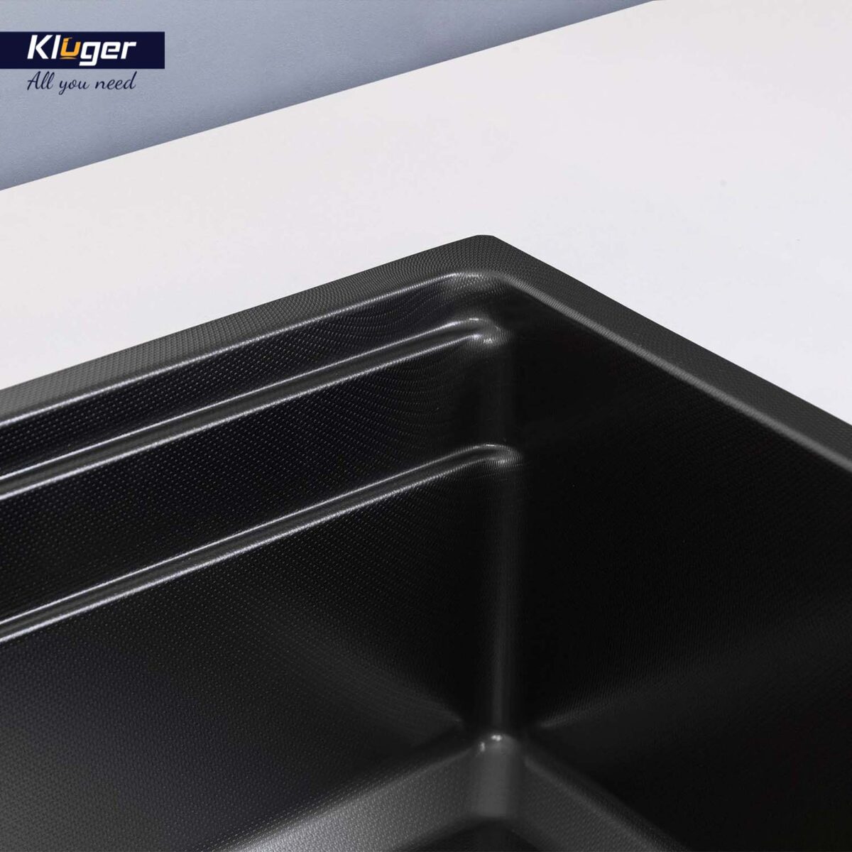 Chậu rửa bát inox KLUGER KG7644FB Plus dòng K600 1 hố - Ảnh 11