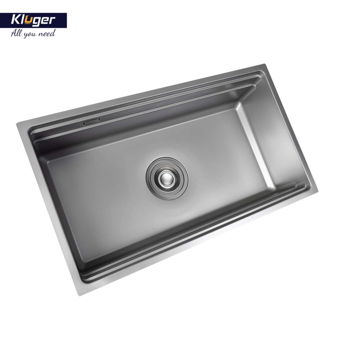 Chậu rửa bát inox KLUGER KG8644FS Basic dòng K600 1 hố - Ảnh 4