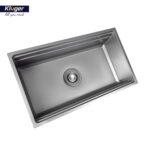 Chậu rửa bát inox KLUGER KG8644FS Basic dòng K600 1 hố - Ảnh 4