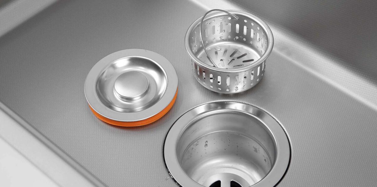 Chậu rửa bát inox KLUGER KG8644FS Basic dòng K600 1 hố - Ảnh 7