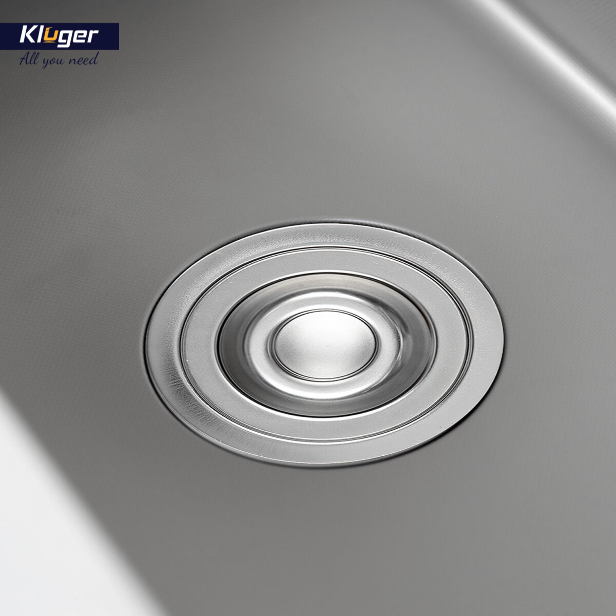 Chậu rửa bát inox KLUGER KG8644FS Plus dòng K600 1 hố - Ảnh 9