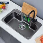 Chậu rửa bát inox KLUGER KT8050FB Plus dòng TAKI 1 hố - Ảnh 4