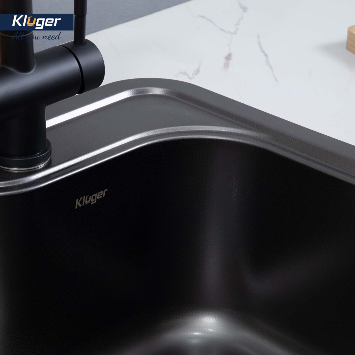 Chậu rửa bát inox KLUGER KT8050FB Plus dòng TAKI 1 hố - Ảnh 10