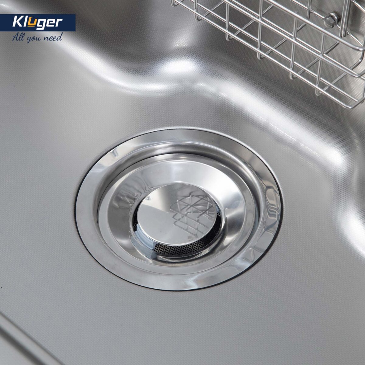 Chậu rửa bát inox KLUGER KT8050FS Basic dòng TAKI 1 hố - Ảnh 8