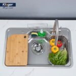 Chậu rửa bát inox KLUGER KT8050FS Plus dòng TAKI 1 hố - Ảnh 3