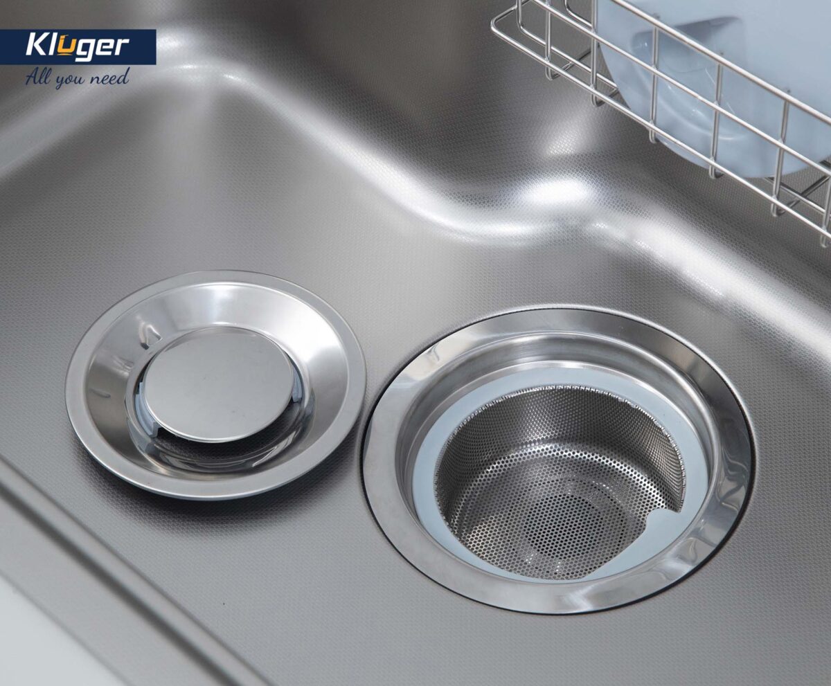 Chậu rửa bát inox KLUGER KT8050FS Plus dòng TAKI 1 hố - Ảnh 8