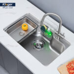 Chậu rửa bát inox KLUGER KT8050SL Plus dòng TAKI 1 hố - Ảnh 14
