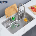 Chậu rửa bát inox KLUGER KT8050SL Plus dòng TAKI 1 hố - Ảnh 15