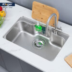 Chậu rửa bát inox KLUGER KT8050SL Plus dòng TAKI 1 hố - Ảnh 10