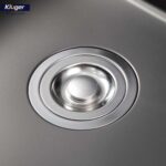 Chậu rửa bát inox KLUGER KU8121B dòng K200 1 hố - Ảnh 9