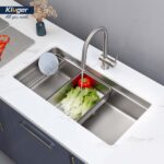 Chậu rửa bát inox KLUGER KU8844FS Plus dòng MOD 1 hố - Ảnh 4