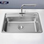 Chậu rửa bát inox KLUGER KW8101FS dòng K100 1 hố - Ảnh 8