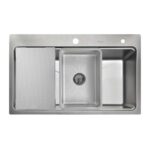 Chậu rửa bát inox KLUGER KW8181FS Plus dòng K800 1 hố