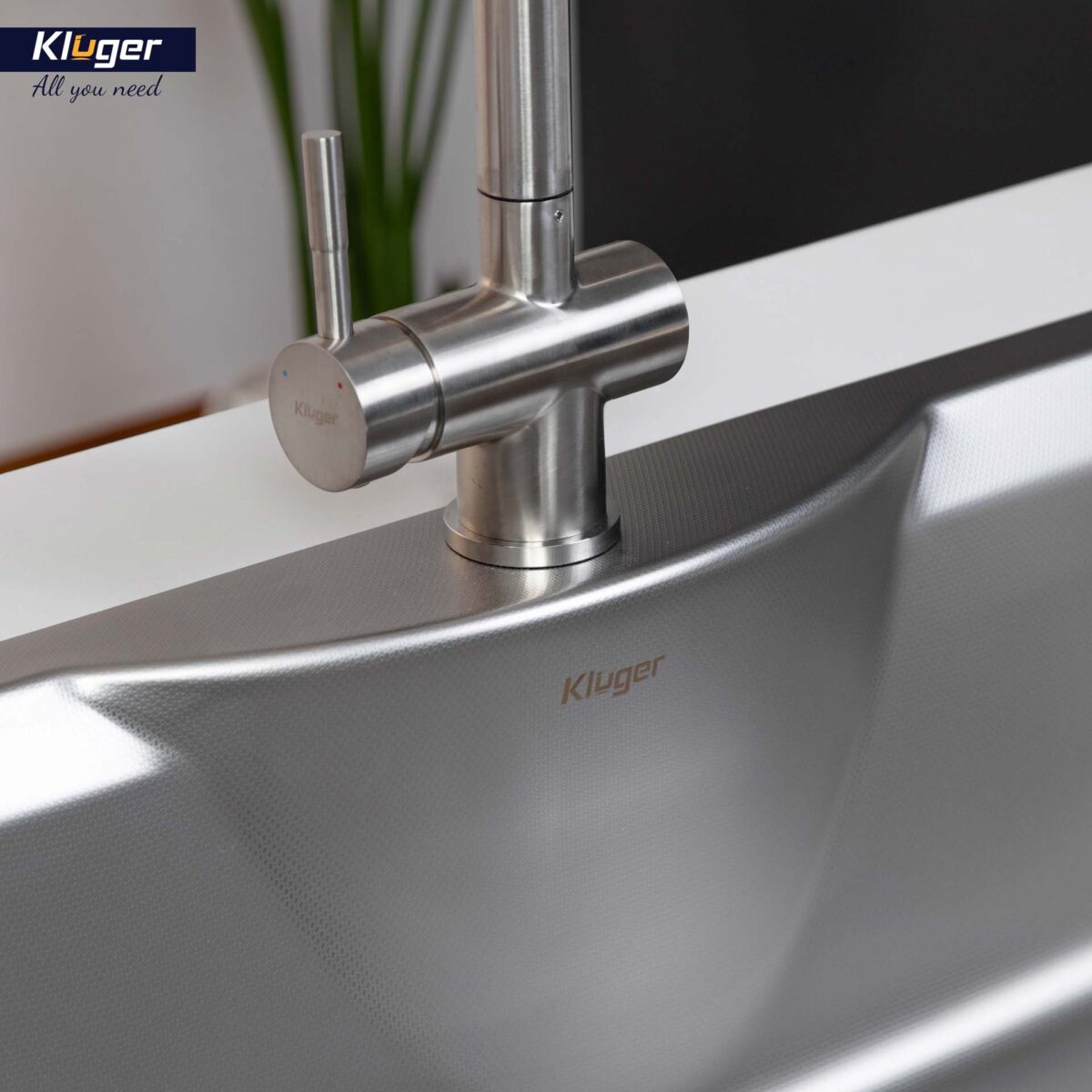 Chậu rửa bát inox KLUGER KW8191FS dòng K900 1 hố - Ảnh 14