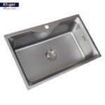 Chậu rửa bát inox KLUGER KW8191FS dòng K900 1 hố - Ảnh 5