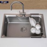 Chậu rửa bát inox KLUGER KW8191FS dòng K900 1 hố - Ảnh 7
