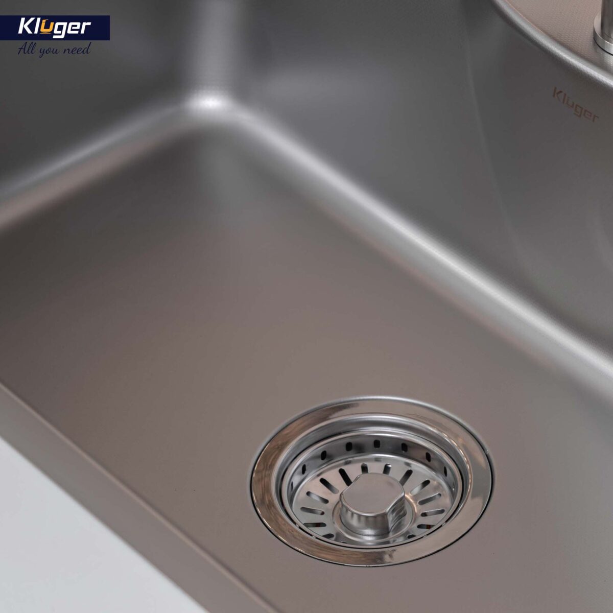 Chậu rửa bát inox KLUGER KW8191FS dòng K900 1 hố - Ảnh 8