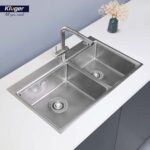 Chậu rửa bát inox KLUGER KW8211S dòng K2 100 2 hố - Ảnh 5