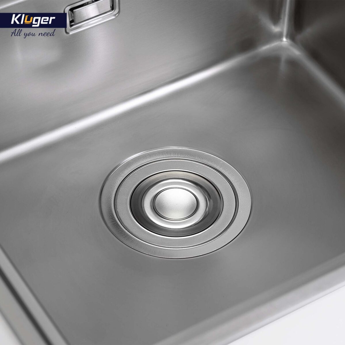Chậu rửa bát inox KLUGER KW8211S dòng K2 100 2 hố - Ảnh 12