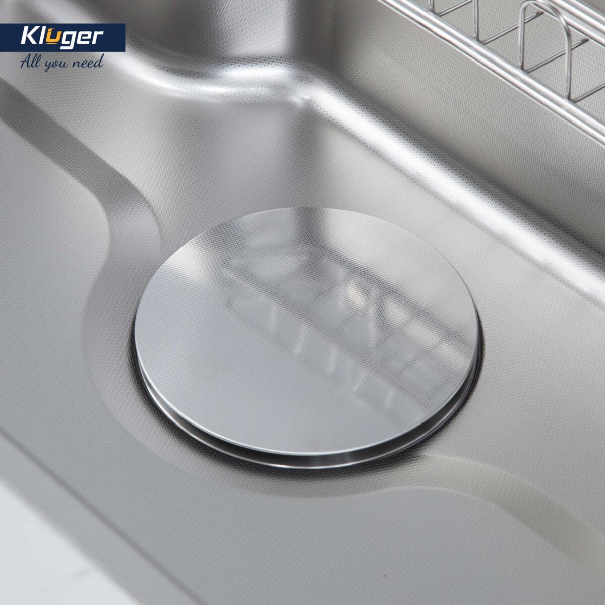 Chậu rửa bát inox KLUGER KF7848FS Plus dòng TAKA 1 hố - Ảnh 14