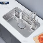 Chậu rửa bát inox KLUGER KF7848FS Plus dòng TAKA 1 hố - Ảnh 7